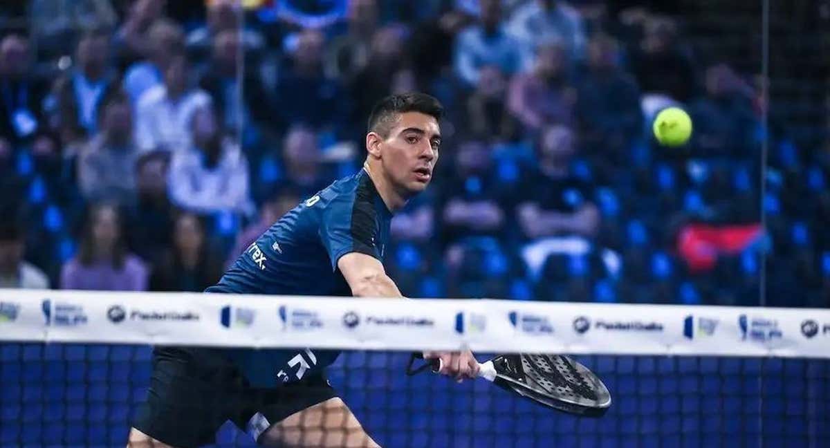 La volea se ha convertido en uno de los golpes más importantes del pádel./WORLD PADEL TOUR