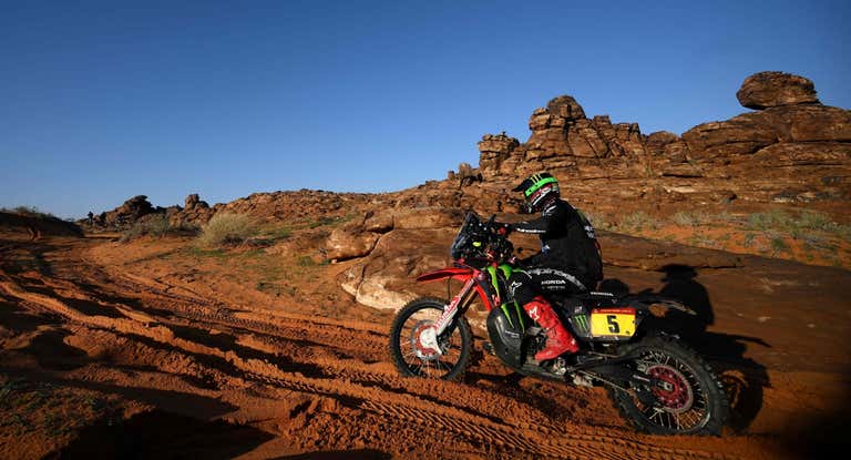 Joan Barreda en el Rally Dakar 2023.
