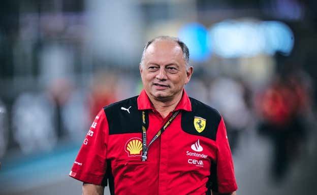 Fred Vasseur, en el GP de Abu Dhabi 2023 de F1.  Ferrari