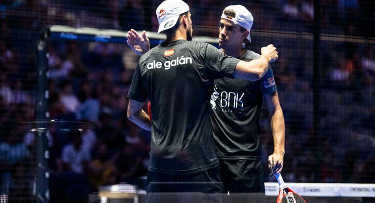 Lebrón y Galán en el P1 de Madrid.