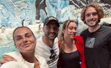 Los planes de pareja de Paula Badosa y Stefanos Tsitsipas y su preparación en un hotel de 800 euros la noche