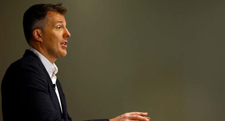 Bernd Reichart, CEO de la Superliga, en un video de presentación.