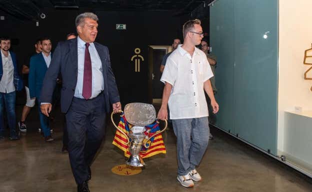 La primera Liga del Fundació Barça Genuine ya está en el Museo.  FCB