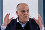 Javier Tebas: «¿Gratis? Los panes y los peces los pudo hacer Jesucristo, no Bernd Reichart»