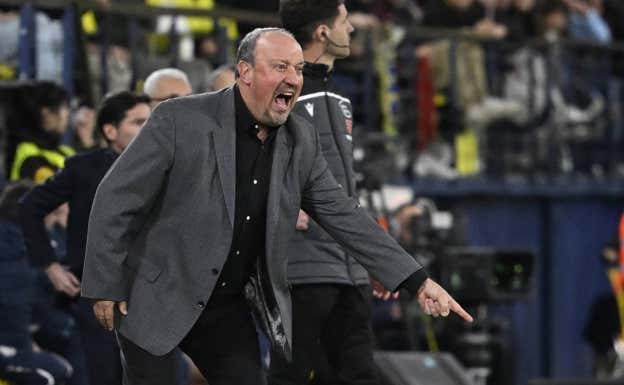 Rafa Benítez, en Villarreal.  EFE