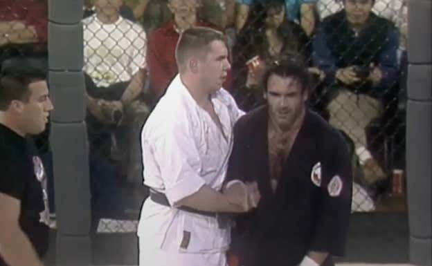 Pardoel y Cerro León, tras su combate en el UFC 2.