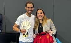 El vínculo especial de la infancia que une a Cata Coll con Rafa Nadal, al que dio «un regalo mundial«