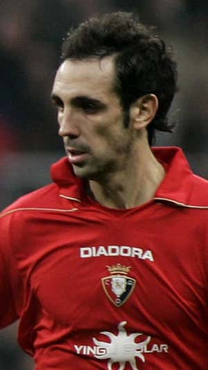 Imagen de Juanfran el 18 de enero de 2009 en el Bernabéu. ABC