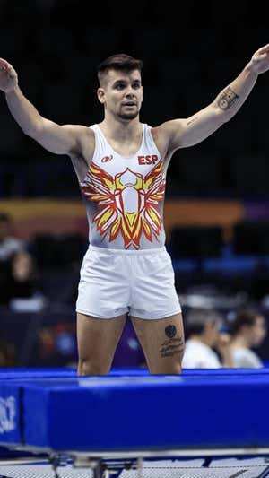 Jorge Martín, gimnasta en la modalidad de trampolín. FOTO CEDIDA POR JORGE MARTÍN