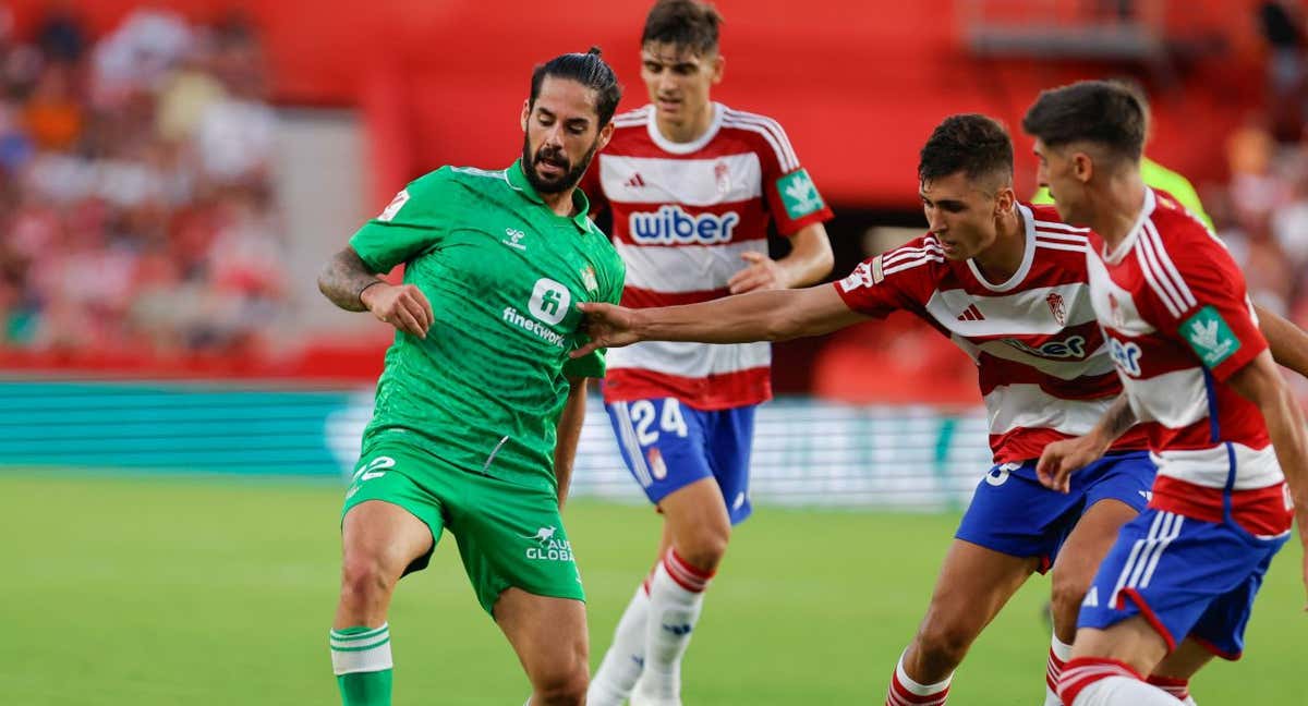 Isco, durante un partido esta temporada. /ABC