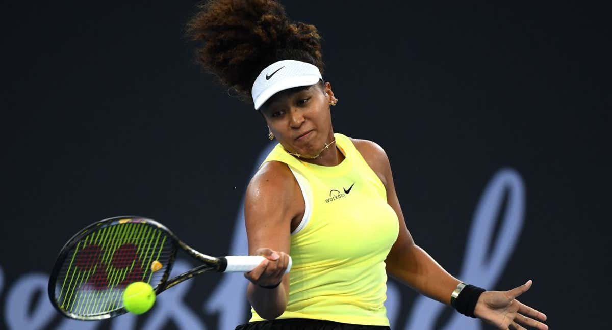 Naomi Osaka regresa al circuito con victoria./EFE/EPA/JONO SEARLE