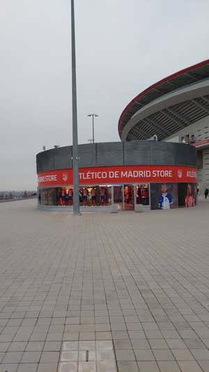 La tienda del Atlético.
