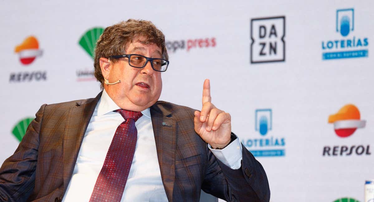 José Luis Terreros, durante los desayunos de Europa Press en diciembre de 2022.