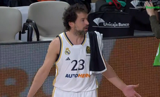 Llull avisó de una emergencia en la grada... y se siguió jugando