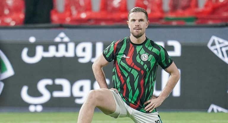 Henderson durante un calentamiento previo a un encuentro.