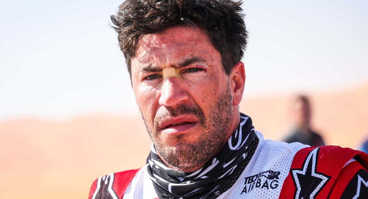 Joan Barreda, en una de las últimas etapas del Rally Dakar 2024. /A.S.O./Charly Lopez