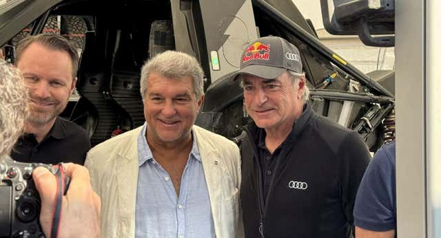 Laporta: «Me imagino al Barça en el Dakar»