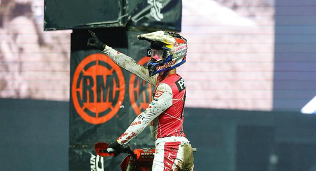 Jorge Prado gana su primera ronda clasificatoria de Supercross en San Francisco