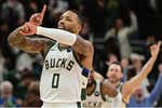 Damian Lillard activa el 'Dame Time' y decide sobre la bocina ante los Sacramento Kings