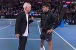 McEnroe se cuela por sorpresa en la celebración de Alcaraz: “¡Cállate la boca!”