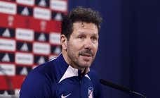 Simeone se defiende de la polémica del pasillo: «Primero está nuestra gente y la respetamos mucho»