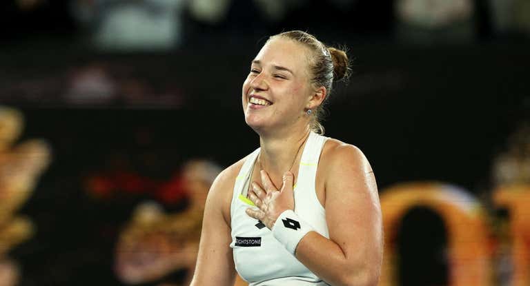 Anna Blinkova se ha clasificado para la tercera ronda del Open de Australia.