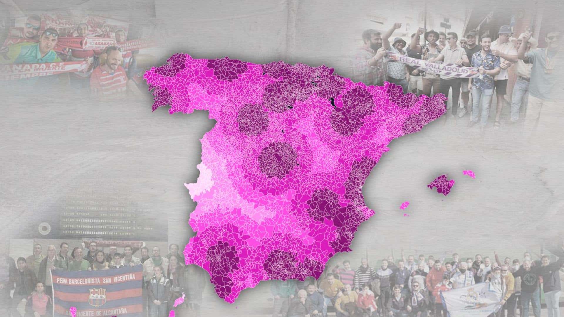 El mapa de la España vaciada de LaLiga y cómo combatirlo: «Se te va un pico»