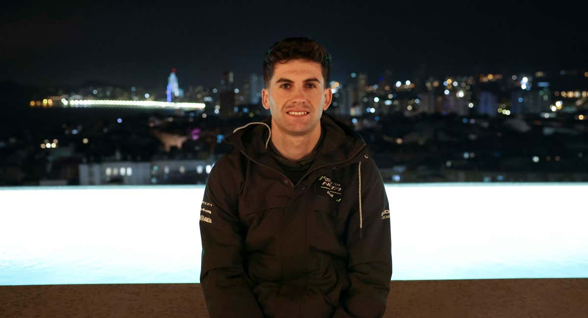 Kevin Suárez ya está listo en Benidorm para la Copa del Mundo.