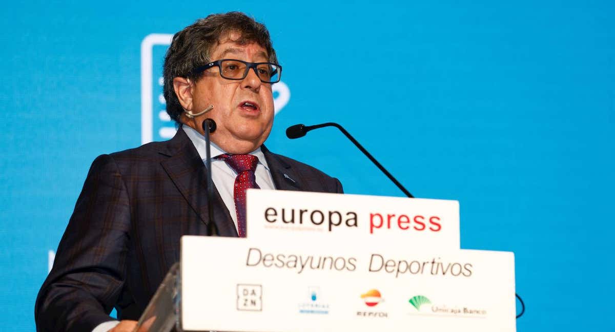 José Luis Terreros, director de la agencia española antidopaje, en los Desayunos Informativos de Europa Press.