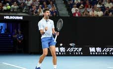 Djokovic le pega un repaso a Mannarino y atrapa un récord histórico de Federer