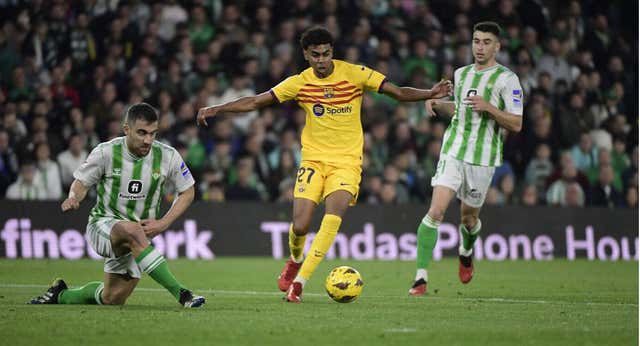 Lamine fue el último Messi en el Villamarín
