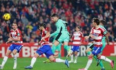 Morata mantiene al Atlético de Madrid en la pelea y hunde al Granada