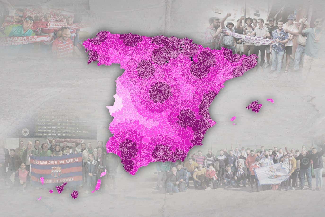 El mapa de la España vaciada de LaLiga y cómo combatirlo: «Se te va un pico»