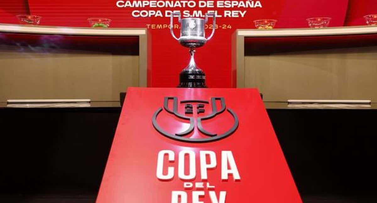 Imagen del sorteo de Copa del Rey. /EFE