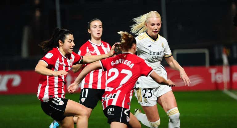 El Madrid salió victorioso de Bilbao.