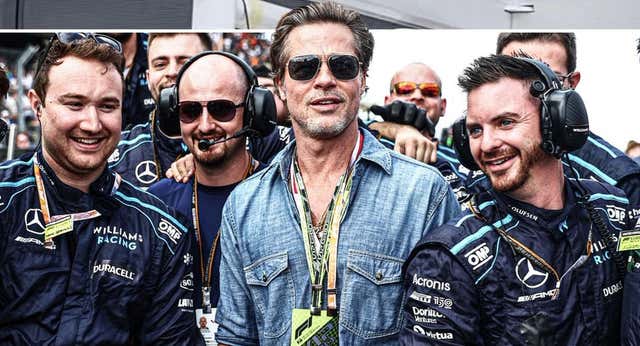 El ‘piloto’ Brad Pitt despierta las quejas del resto del paddock