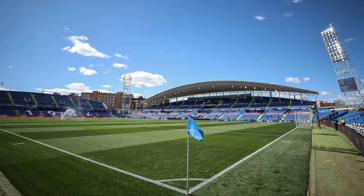Imagen del Coliseum, estadio del Getafe.