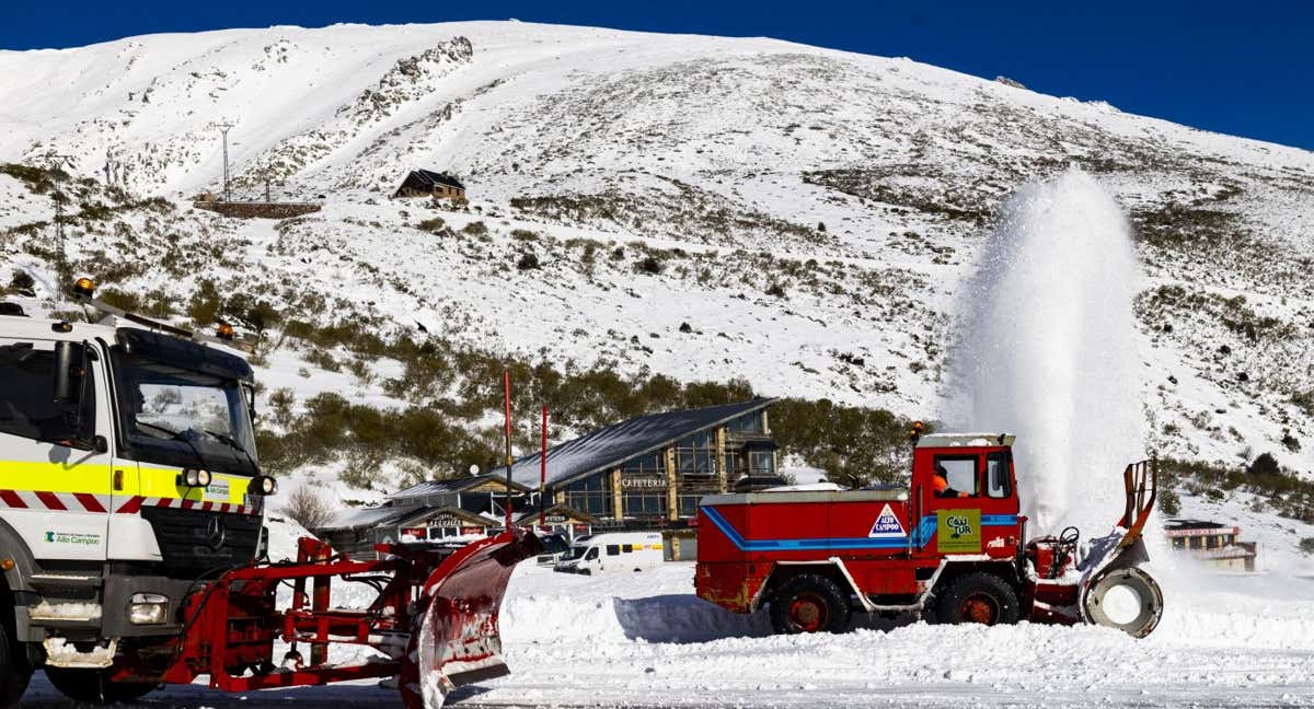 Foto de la estación de esquí de Alto Campoo.