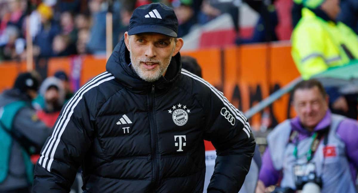 Tuchel en su último partido con el Bayern./AFP