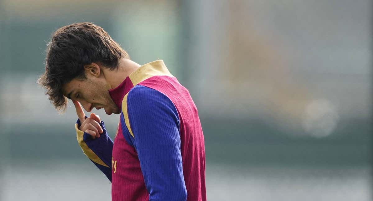 Joao Félix en  el entrenamiento. /EFE