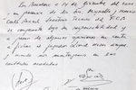 Una guerra entre Minguella y Horacio Gaggioli aplaza la subasta de la servilleta de Messi