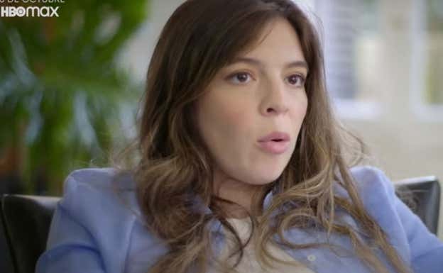 Dalma Maradona, en un momento del documental.  HBO Max