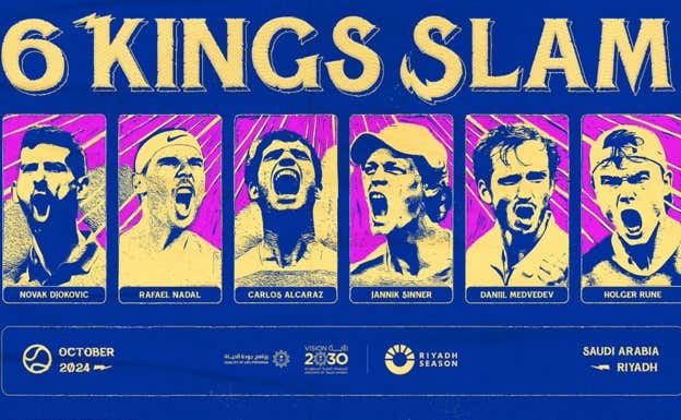 Arabia Saudí hace saltar la banca en el tenis: la exhibición con Nadal y Alcaraz triplica los premios de Australia