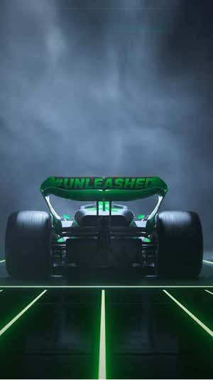 Imagen promocional del nuevo Stake F1, que contará con motor Ferrari. TEAM STAKE F1