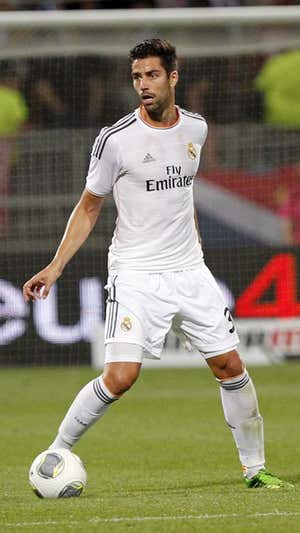 David Mateos, durante un partido del Real Madrid. SUPERLIGA CHINA