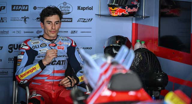 Marc Márquez se da una paliza para superar su primer test en Ducati