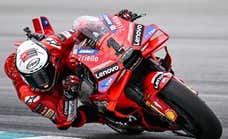MotoGP busca su límite y Pecco Bagnaia vuelve a destrozar el récord de Sepang