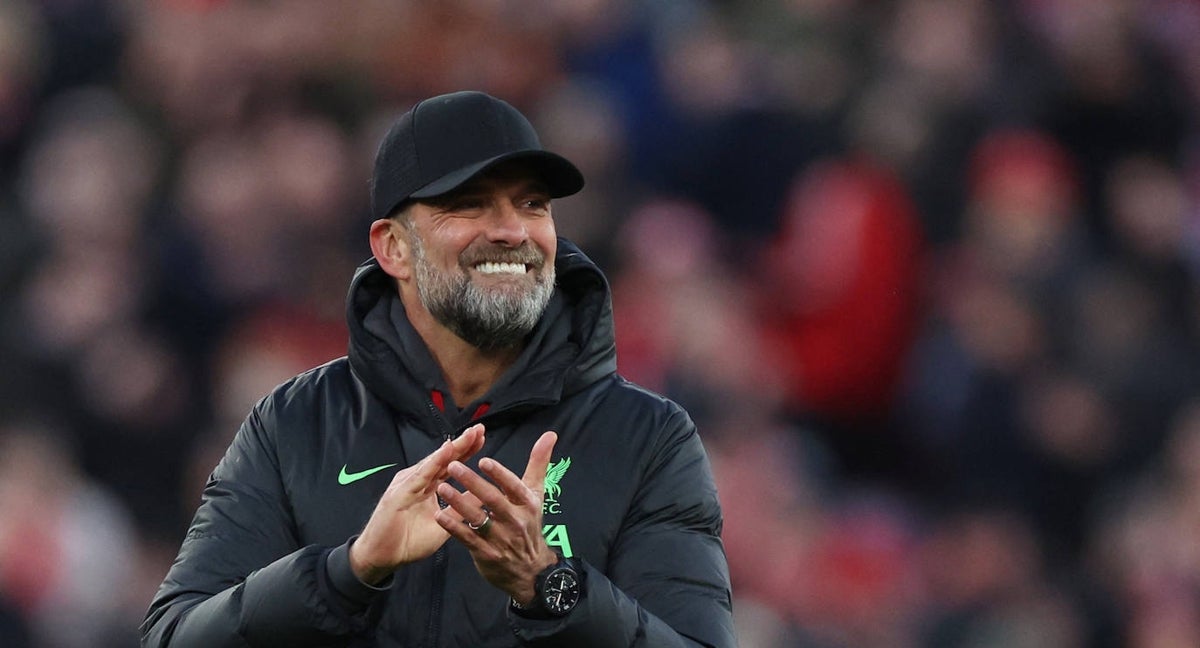 Jürgen Klopp, después de un partido.