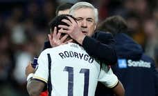 Una por una, las órdenes de Ancelotti a sus jugadores para cerrar el partido perfecto