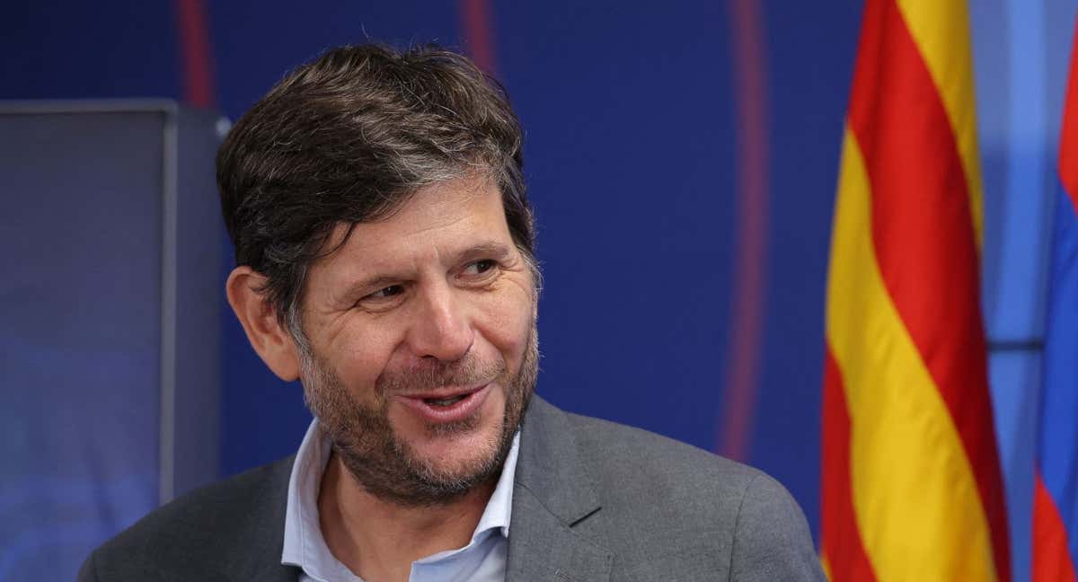 Mateu Alemany, exdirector de fútbol del FC Barcelona. /AFP